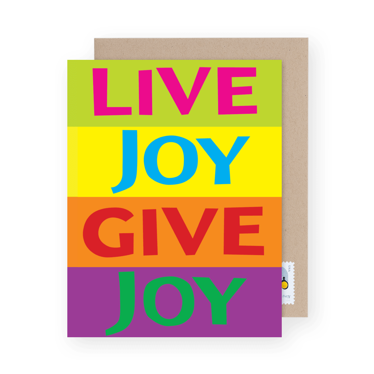 Live Joy Give Joy Stripes
