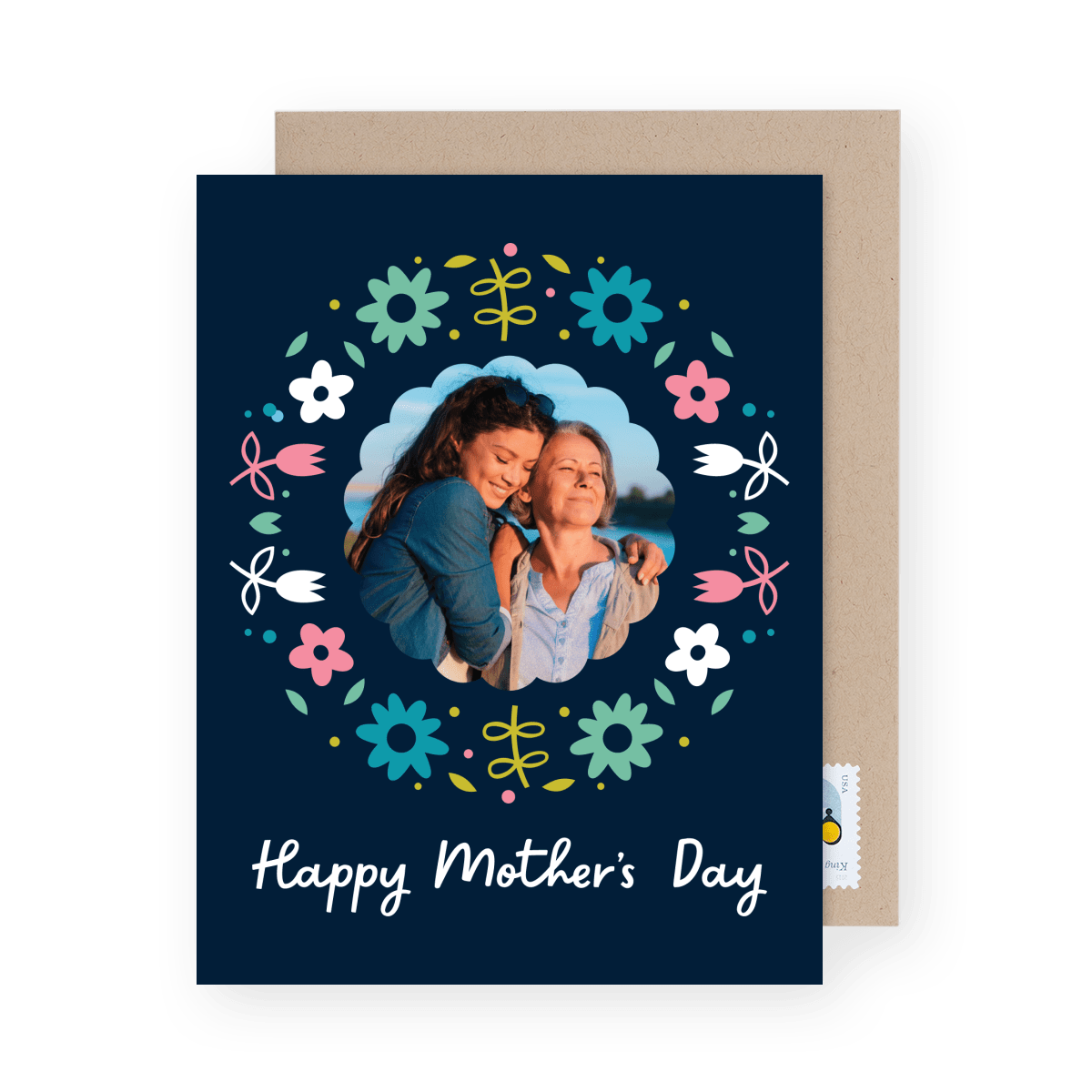 Mother's Day Flower Wreath