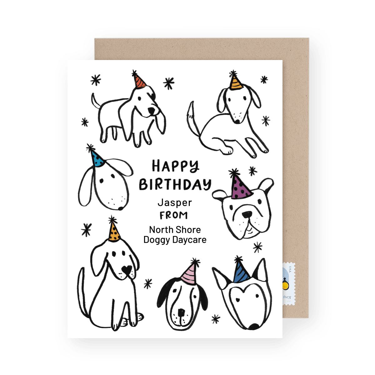 Business Dog Birthday