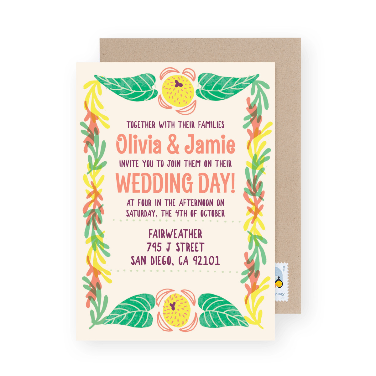 Tropical Invite