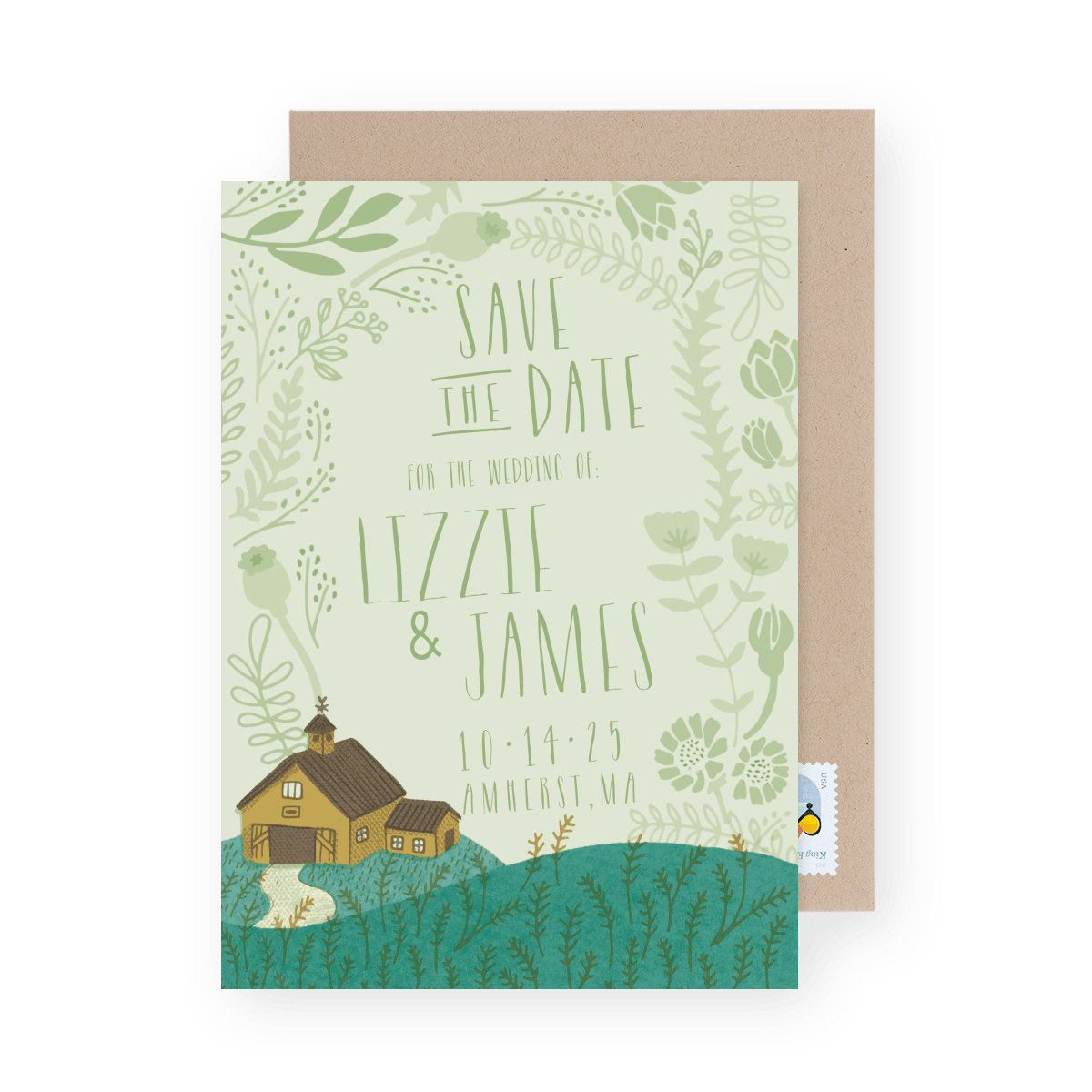 Fall Barn Save The Date
