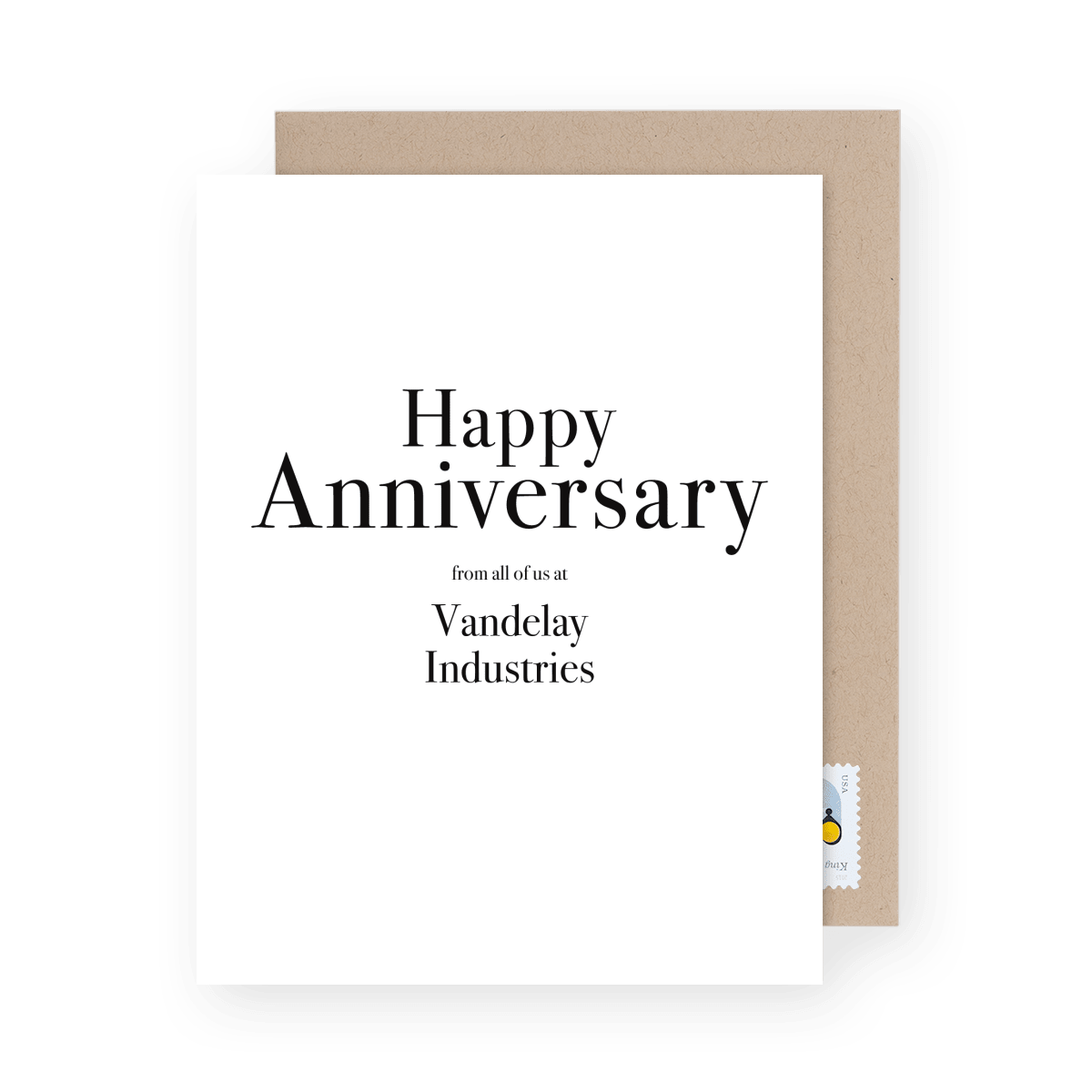 Business Work Anniversary Serif