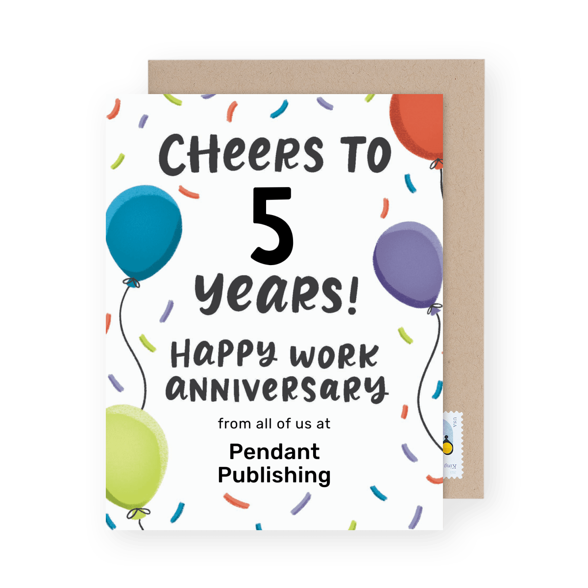 Work Anniversary Year Balloons
