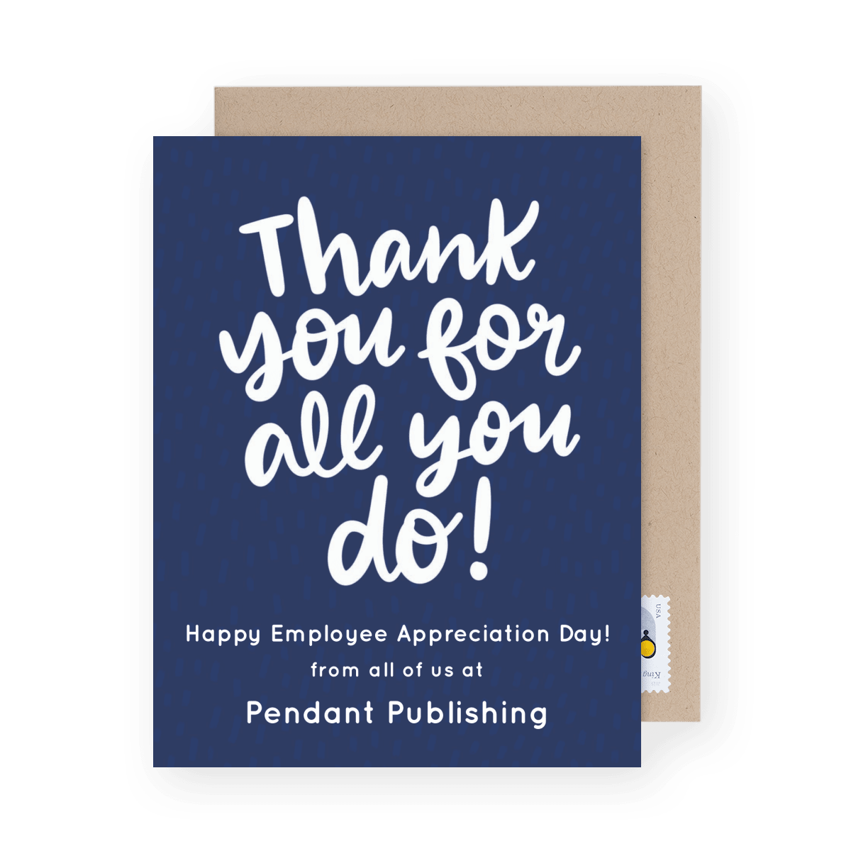 Employee Appreciation Blue