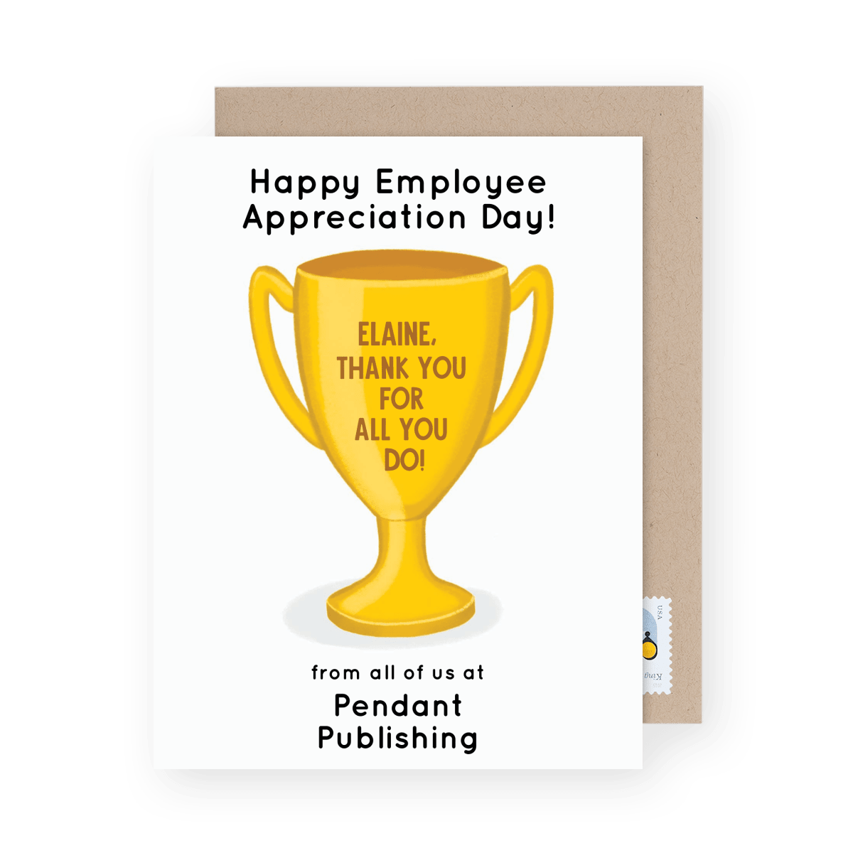 Employee Appreciation Trophy