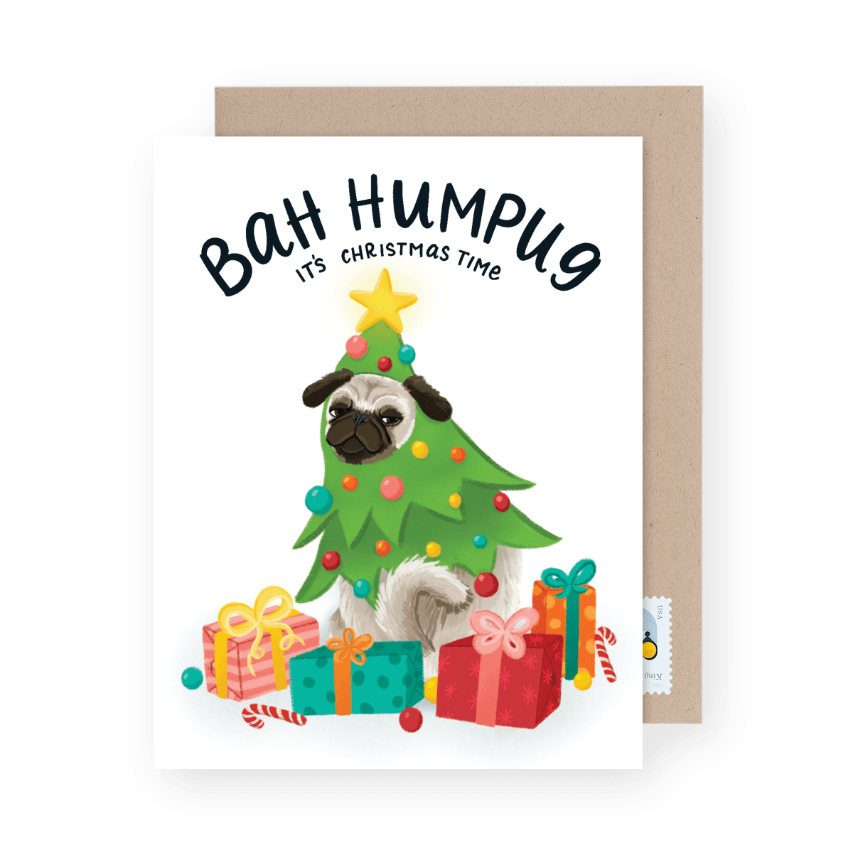 Christmas Pug