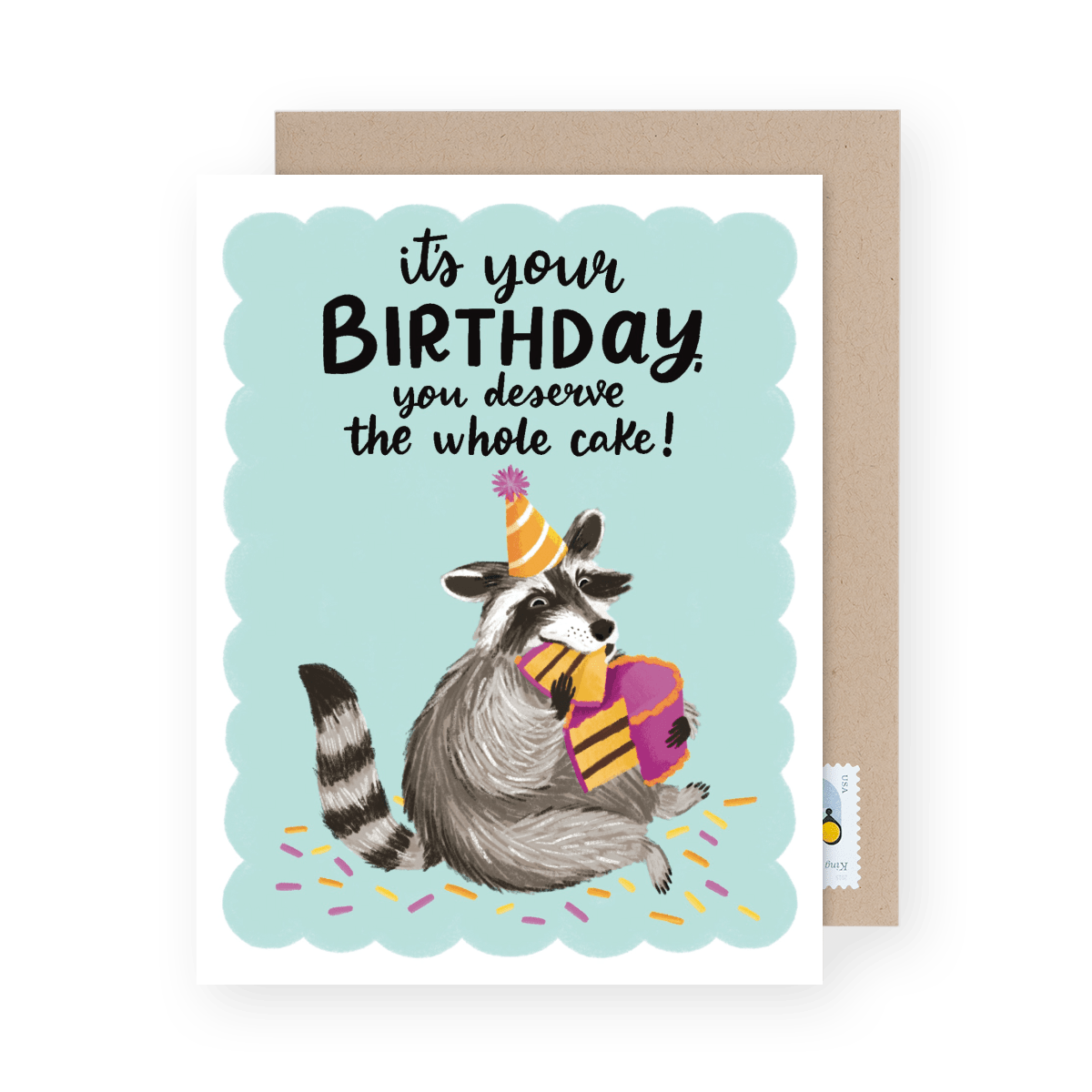 Birthday Raccoon