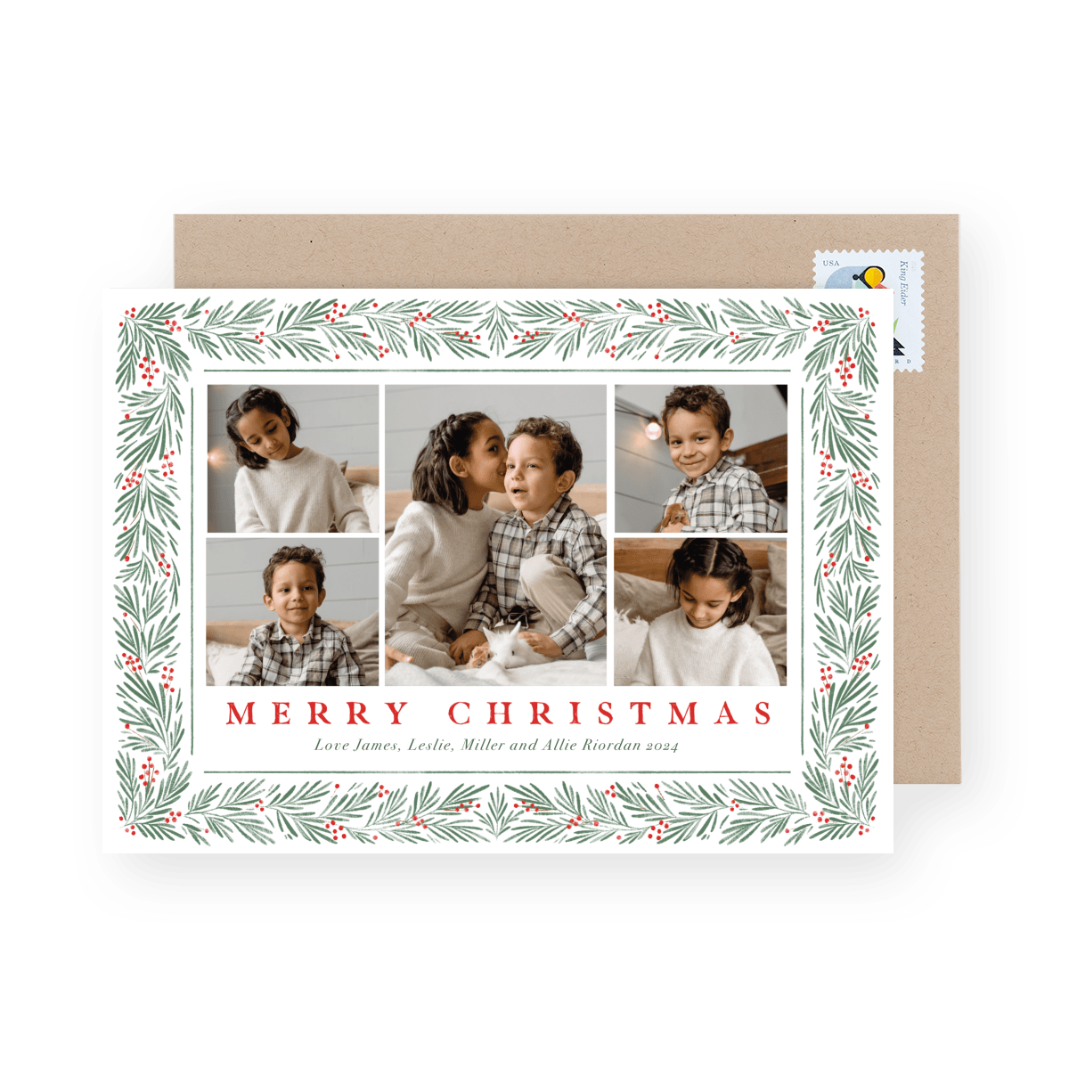 Pine Border Christmas