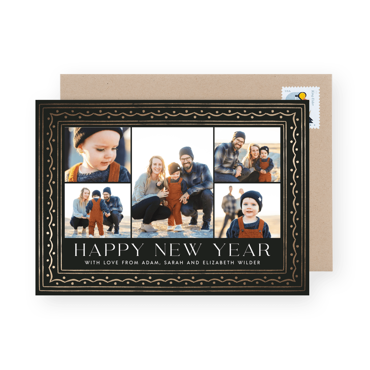 Quaint Frame New Year
