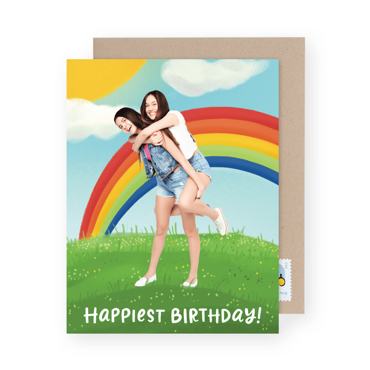 Rainbow Field Birthday