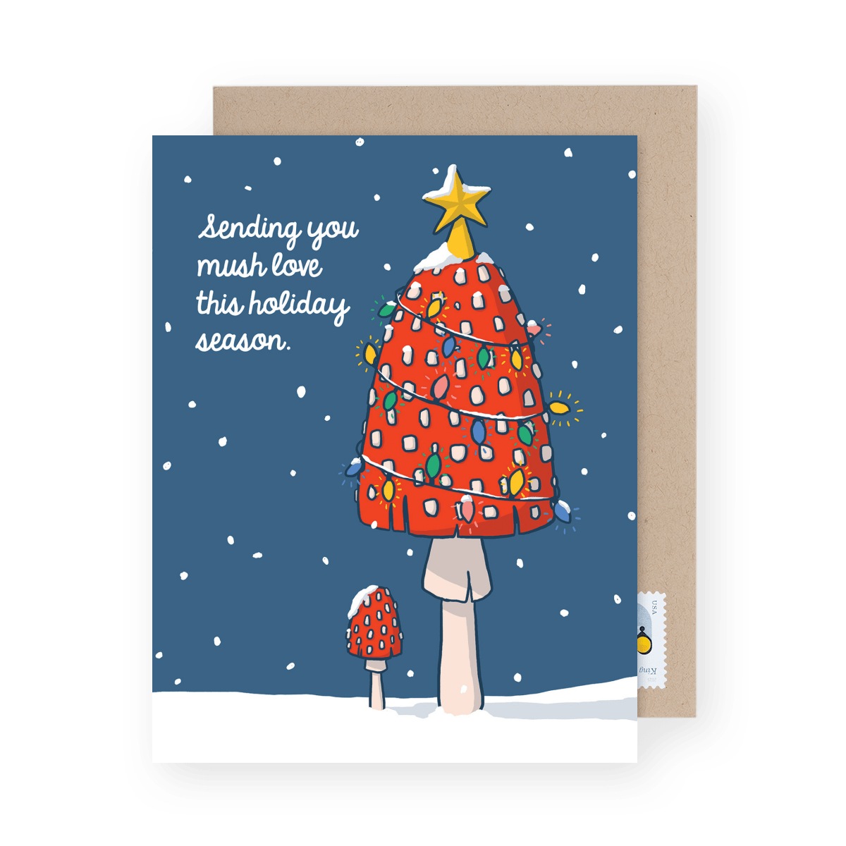 Christmas Mushroom