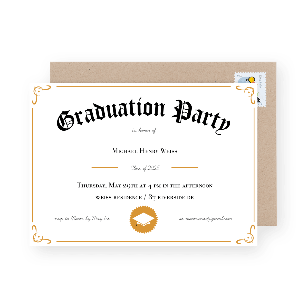 Grad Party Diploma