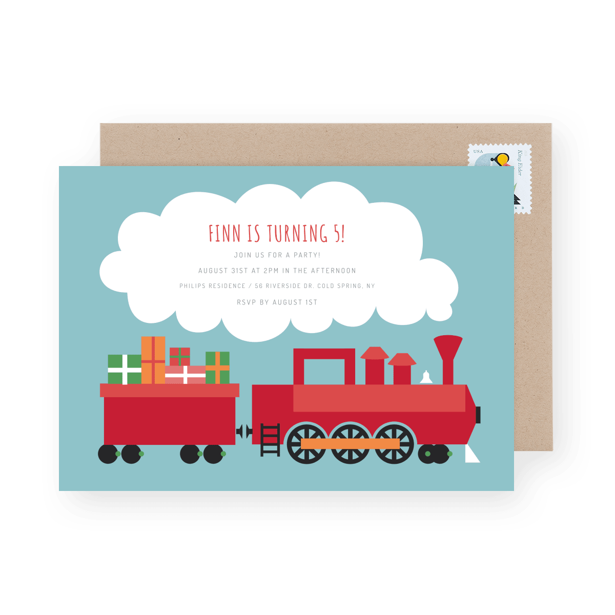 Red Train Birthday