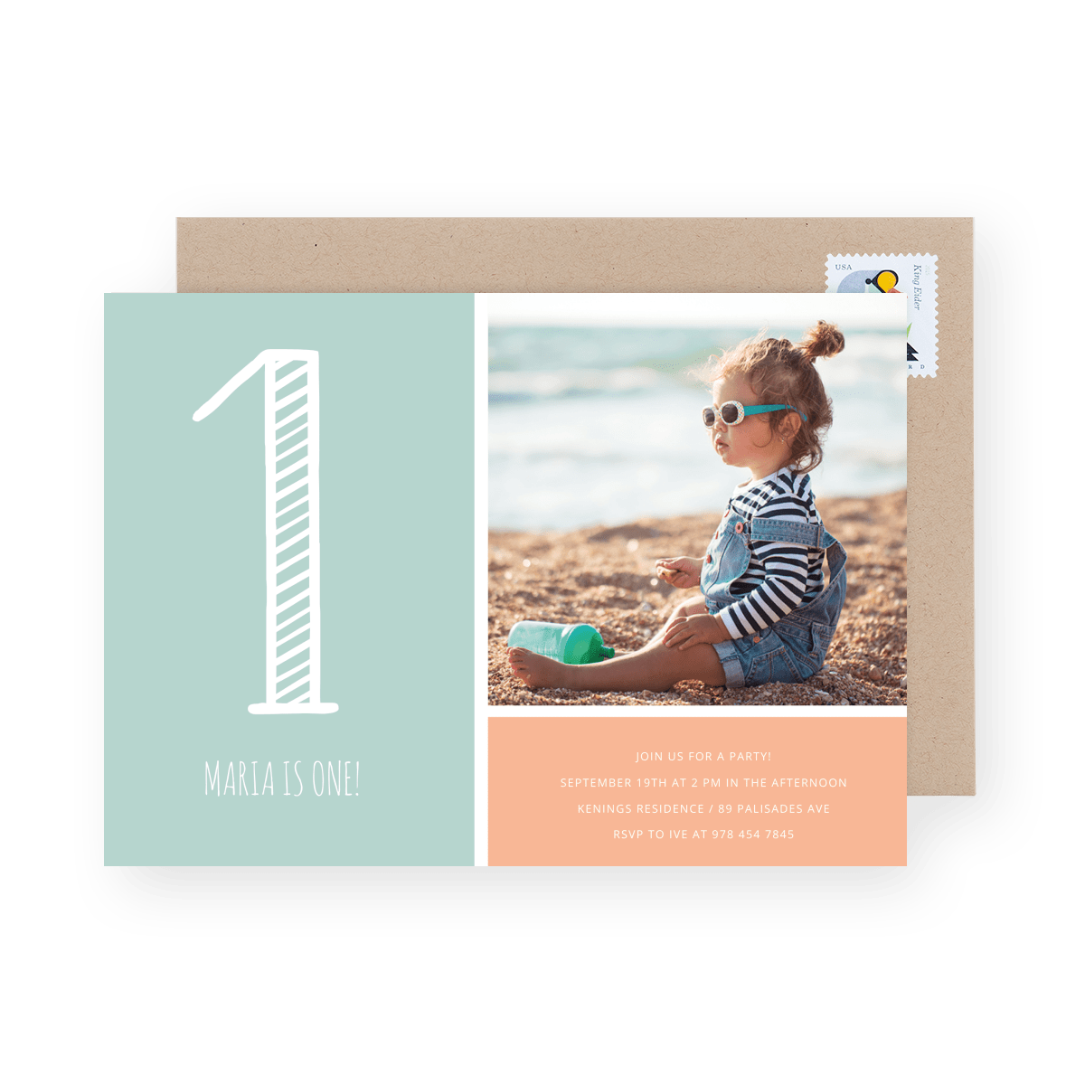 First Birthday Photo Grid