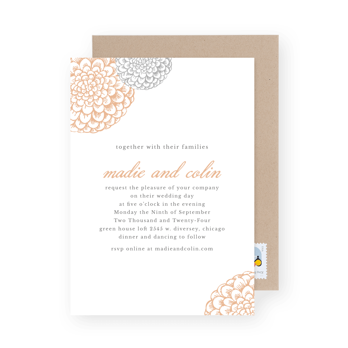 Blooms Invite