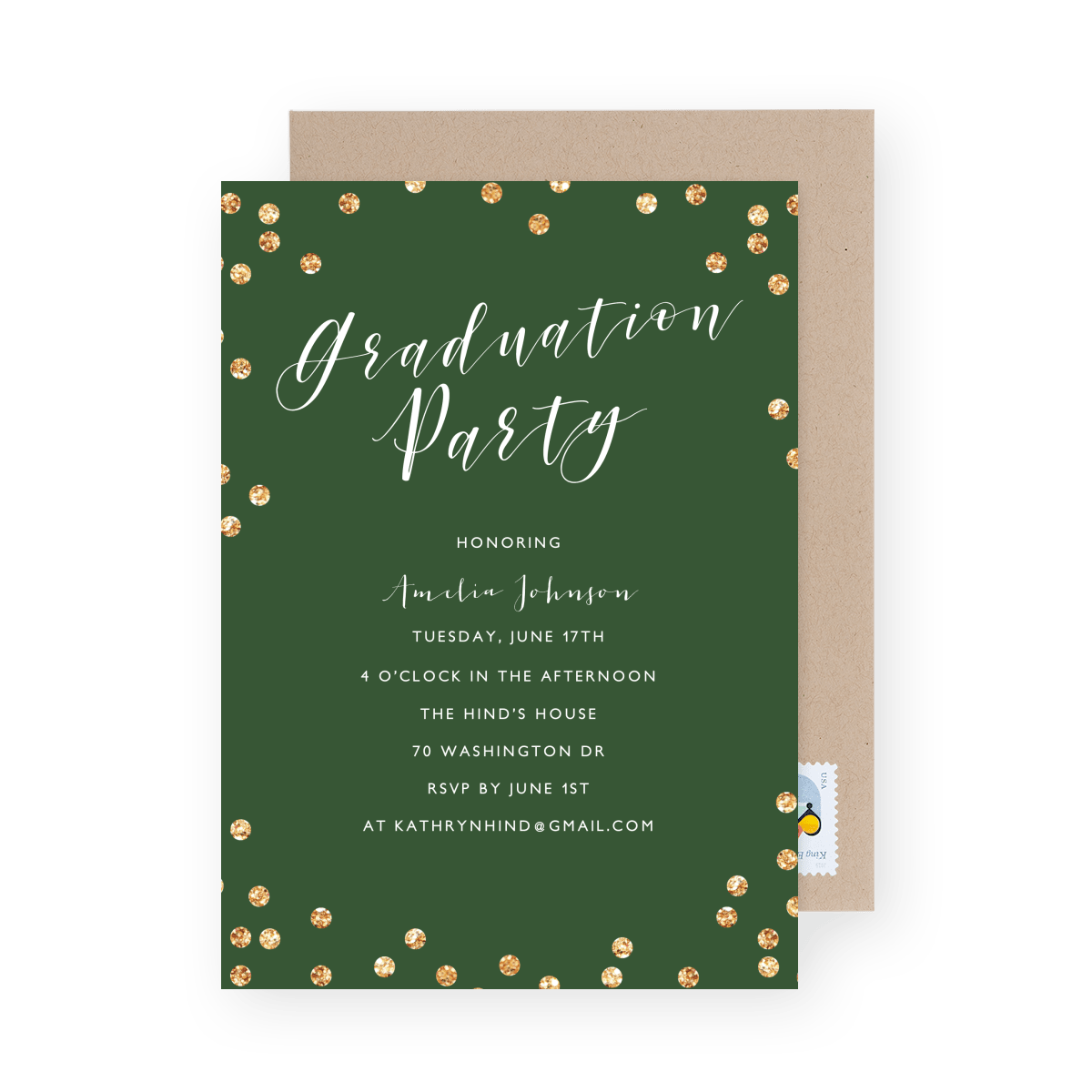 Confetti Graduation Party
