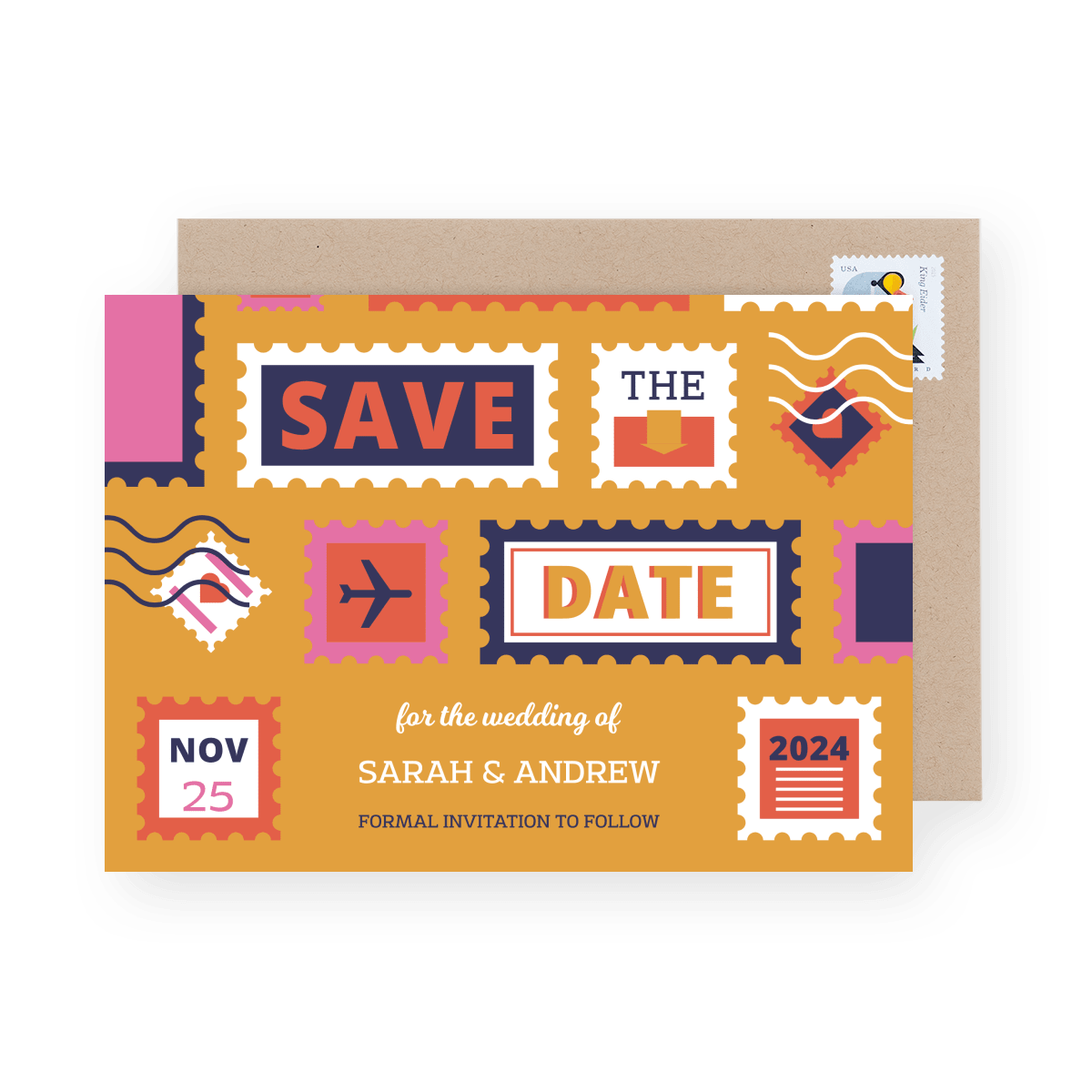 Stamps Save The Date
