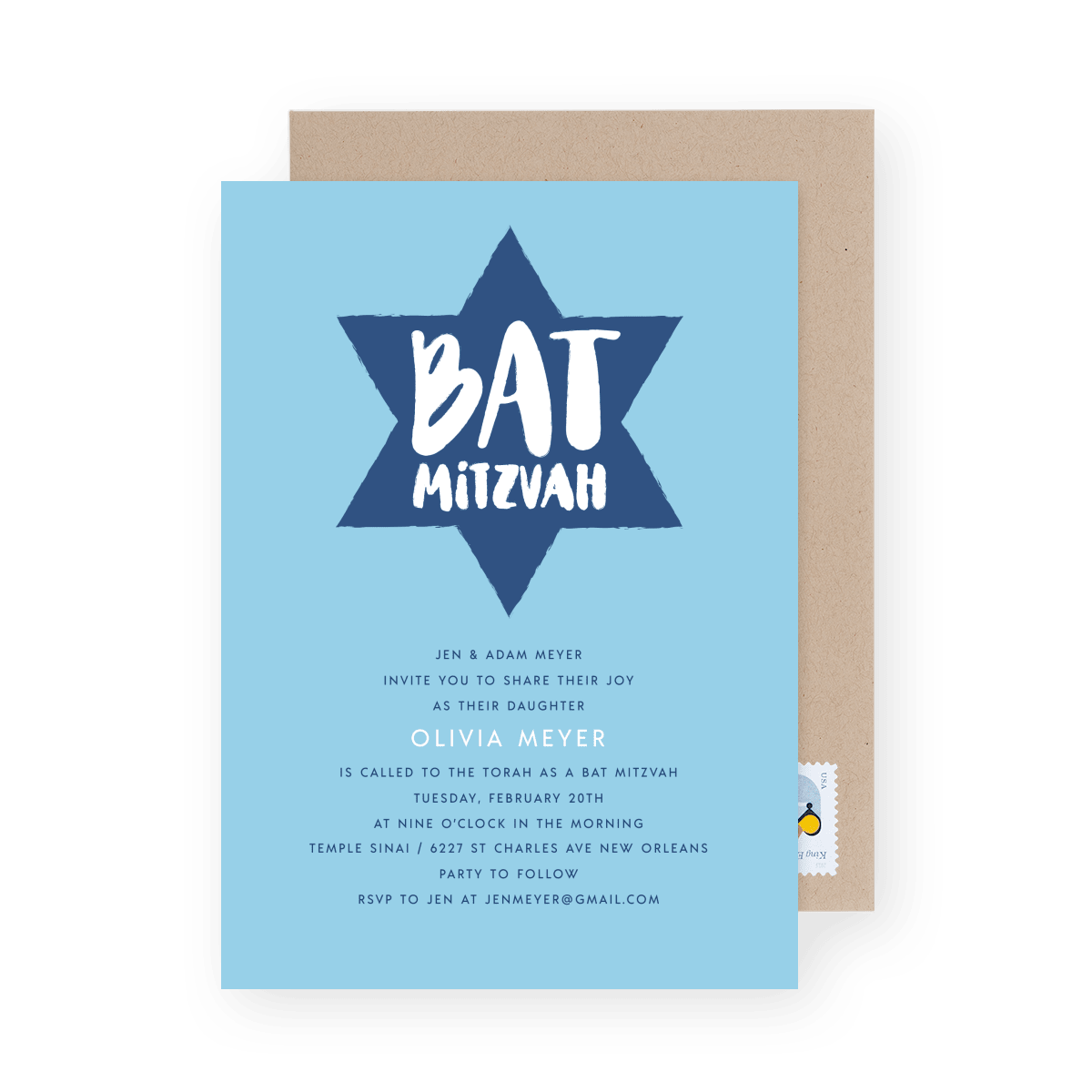Brushy Star Bat Mitzvah