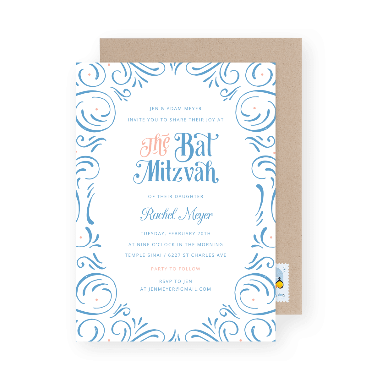 Ornamental Bat Mitzvah
