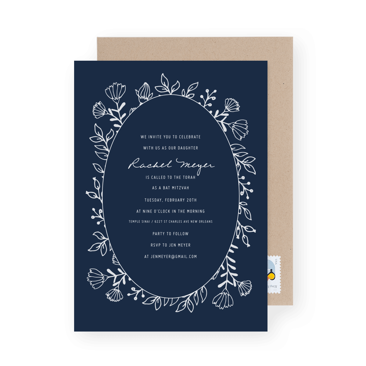 Lovely Flower Invite