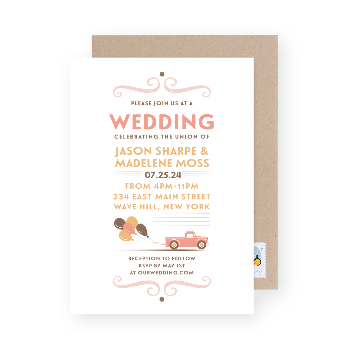 Newlyweds Invite