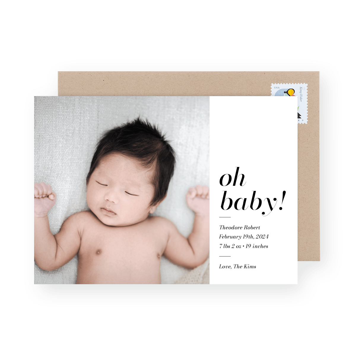 Oh Baby Announcement