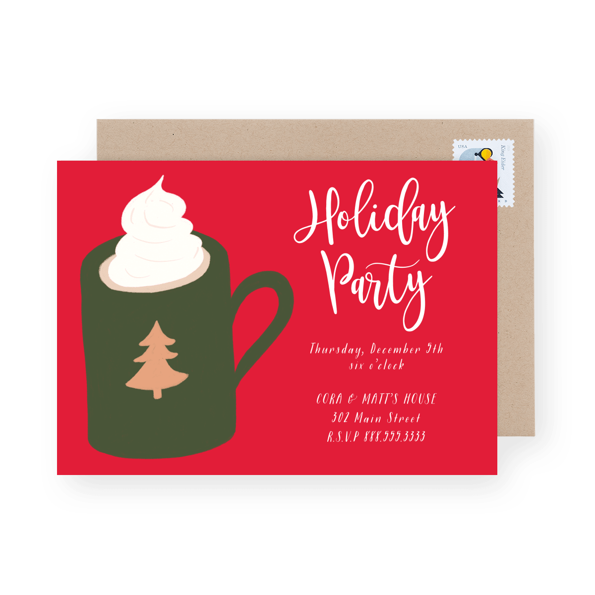 Hot Cocoa Invite