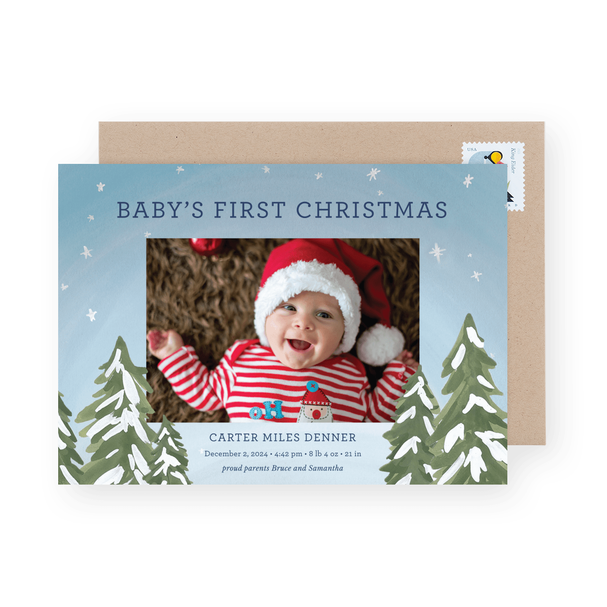 First Christmas Blue