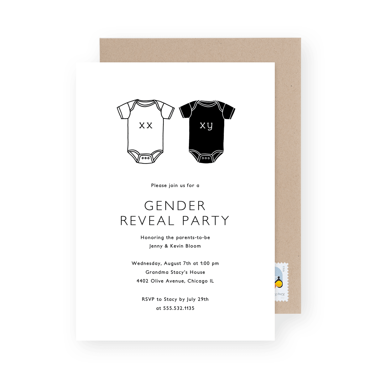 Gender Reveal Onesies 