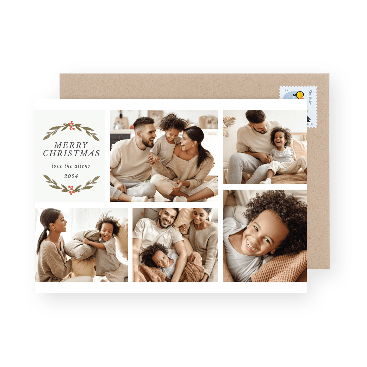 Merry Family Wreath