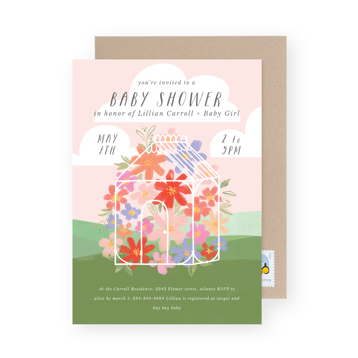 Posies Baby Shower