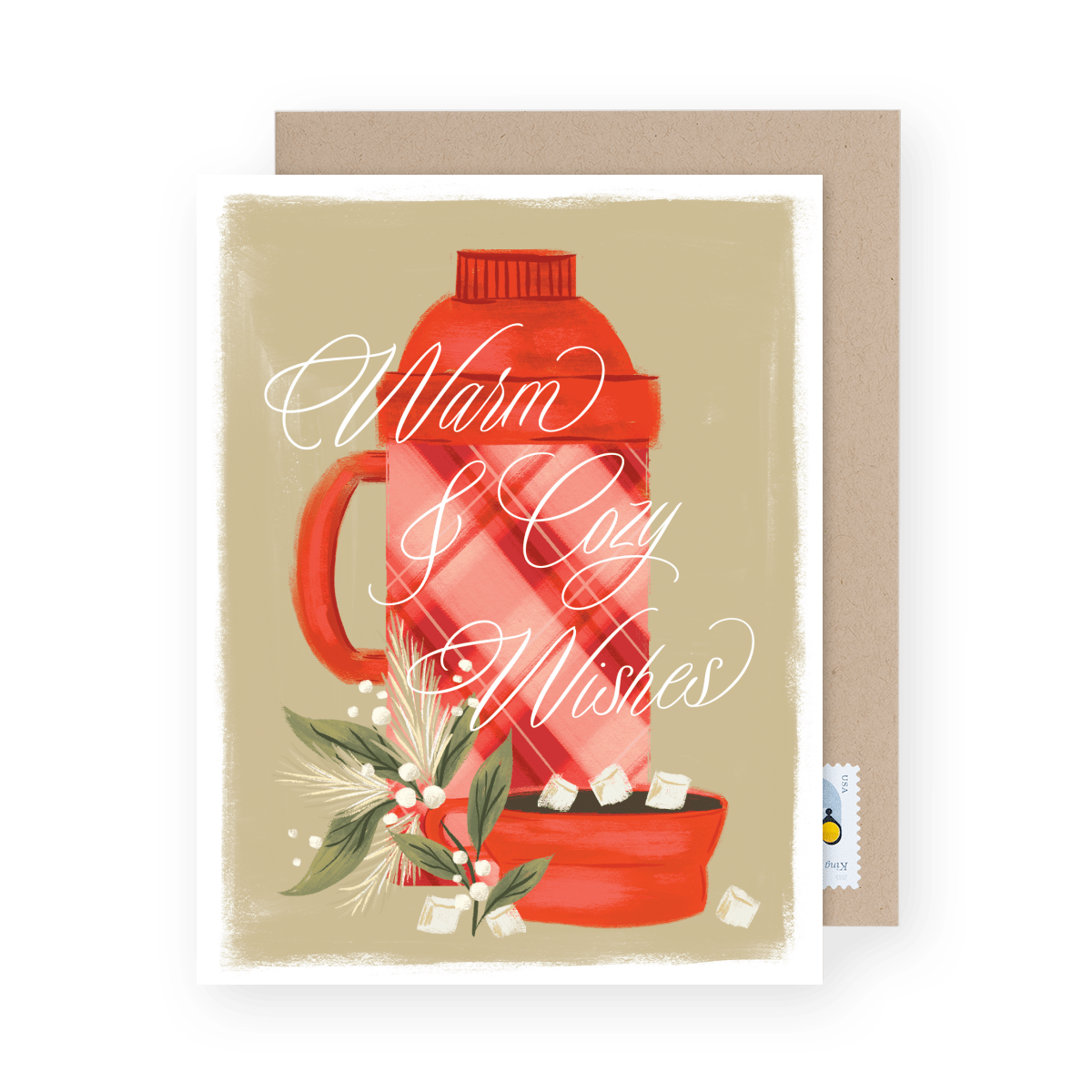 Painted Thermos