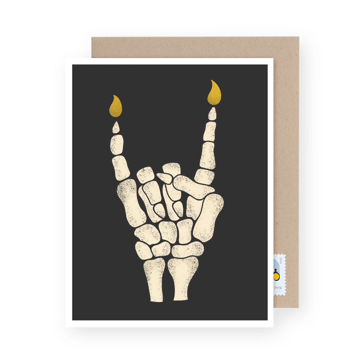 Rock n' Roll Skeleton Hand