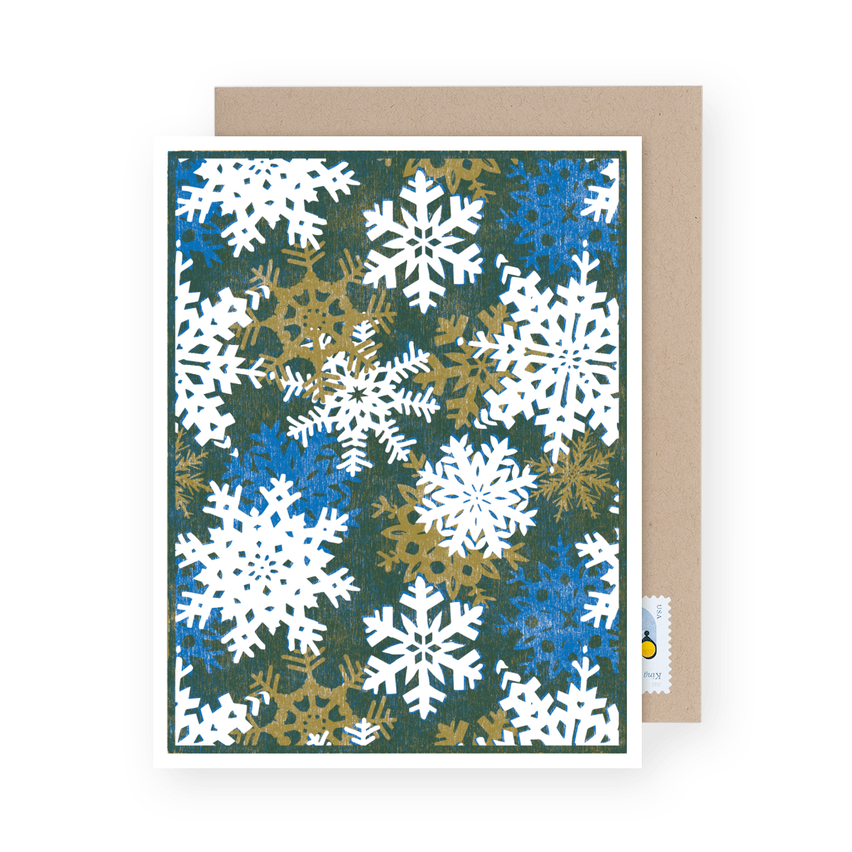 Snowflakes Blue