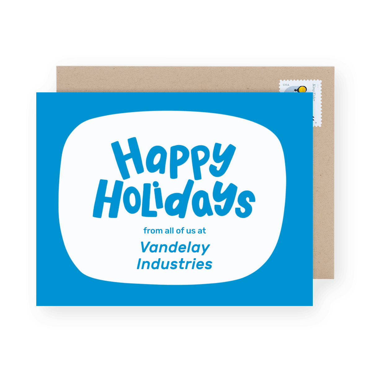 Business Holiday Blue