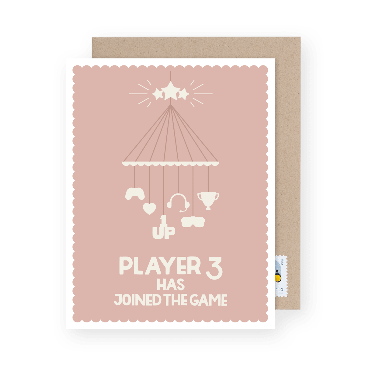 Player 3 Has Joined The Game Pink
