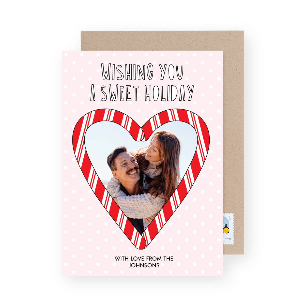 Candy Cane Heart