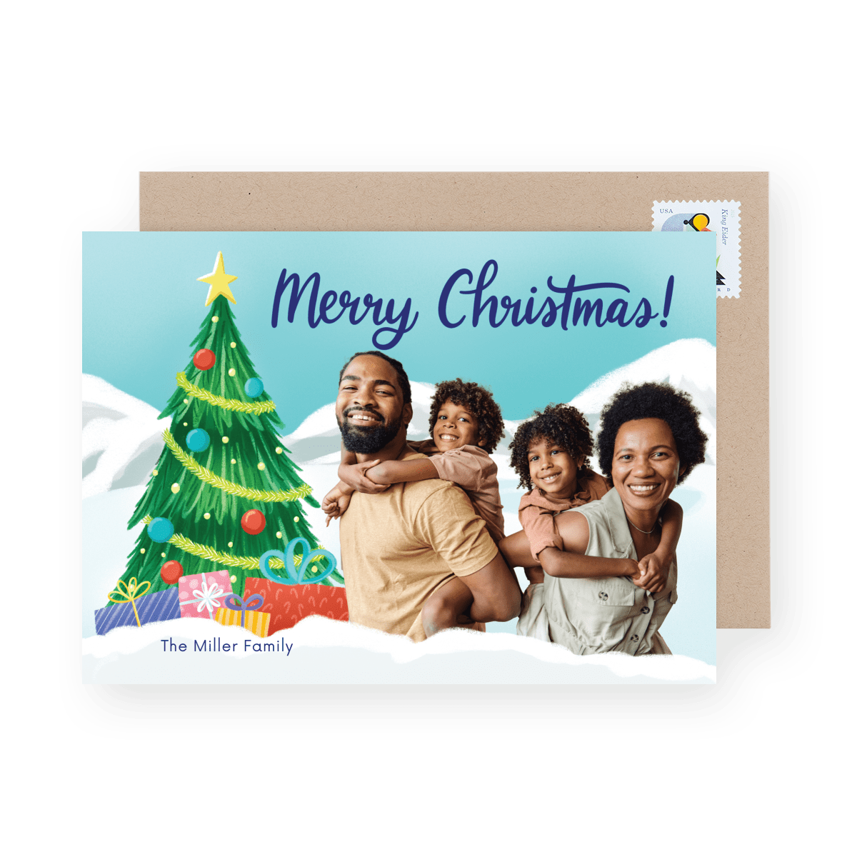 Christmas Tree Scene