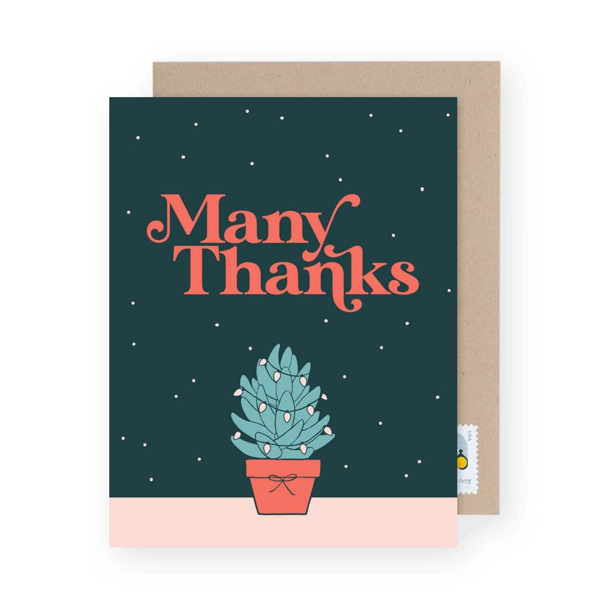 Holiday Succulent Thanks