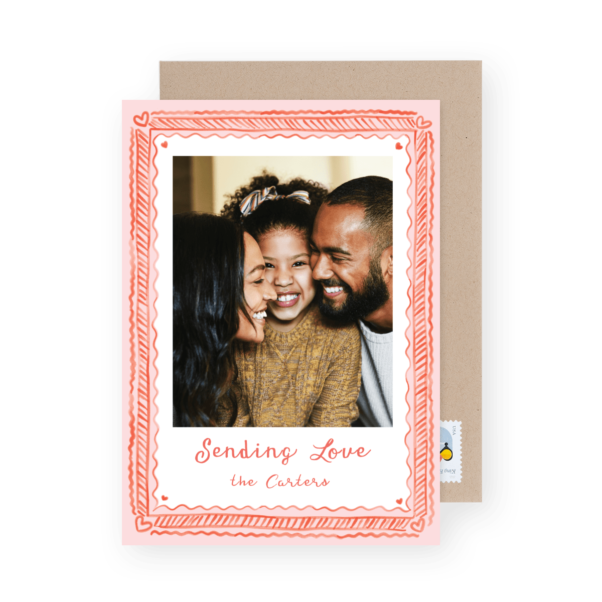Hand Drawn Love Frame