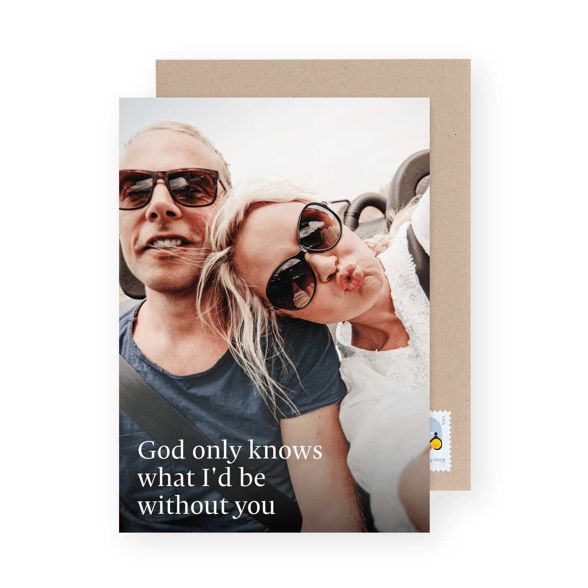 Your Image & Text Flat
