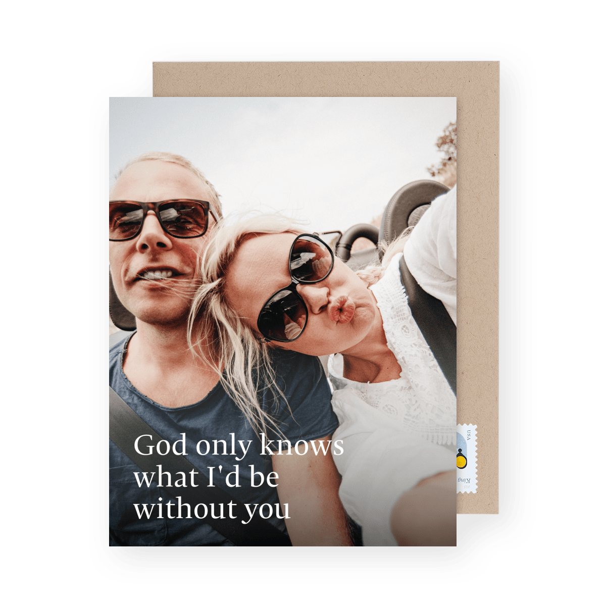 Your Image & Text Folded