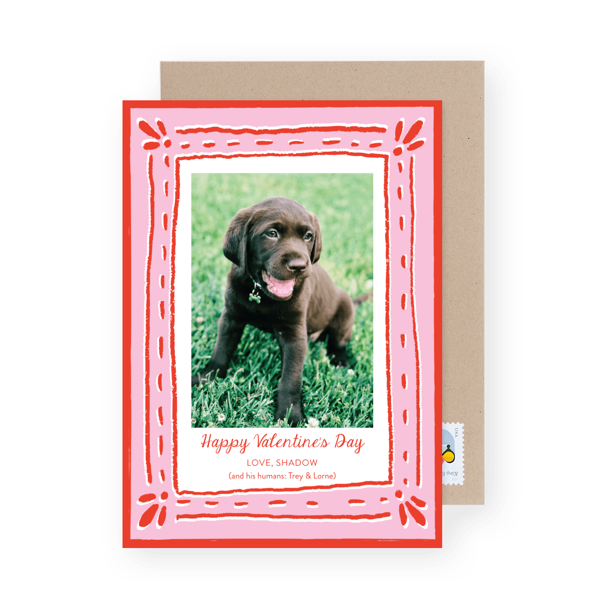 Vintage Red Frame