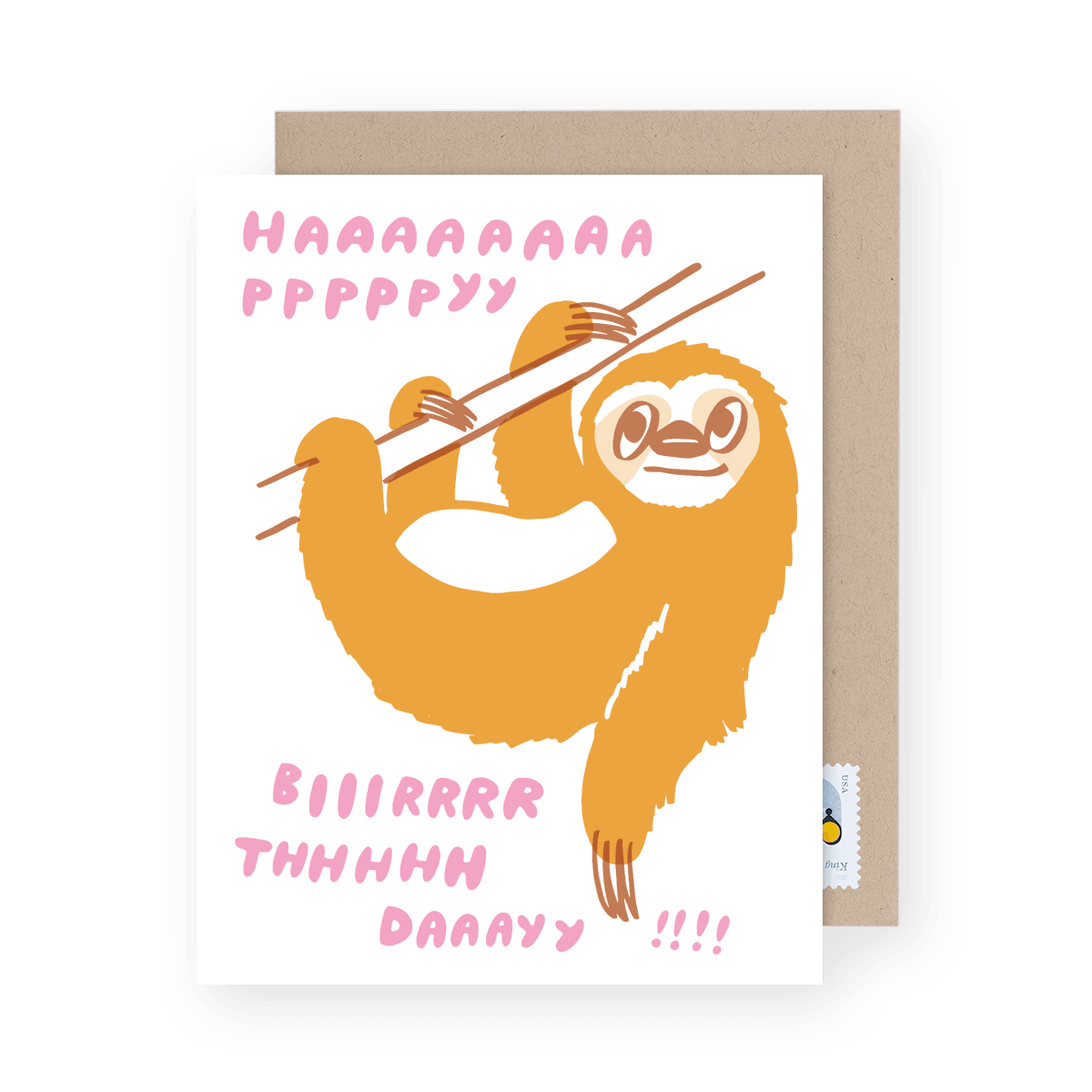 Sloth Birthday