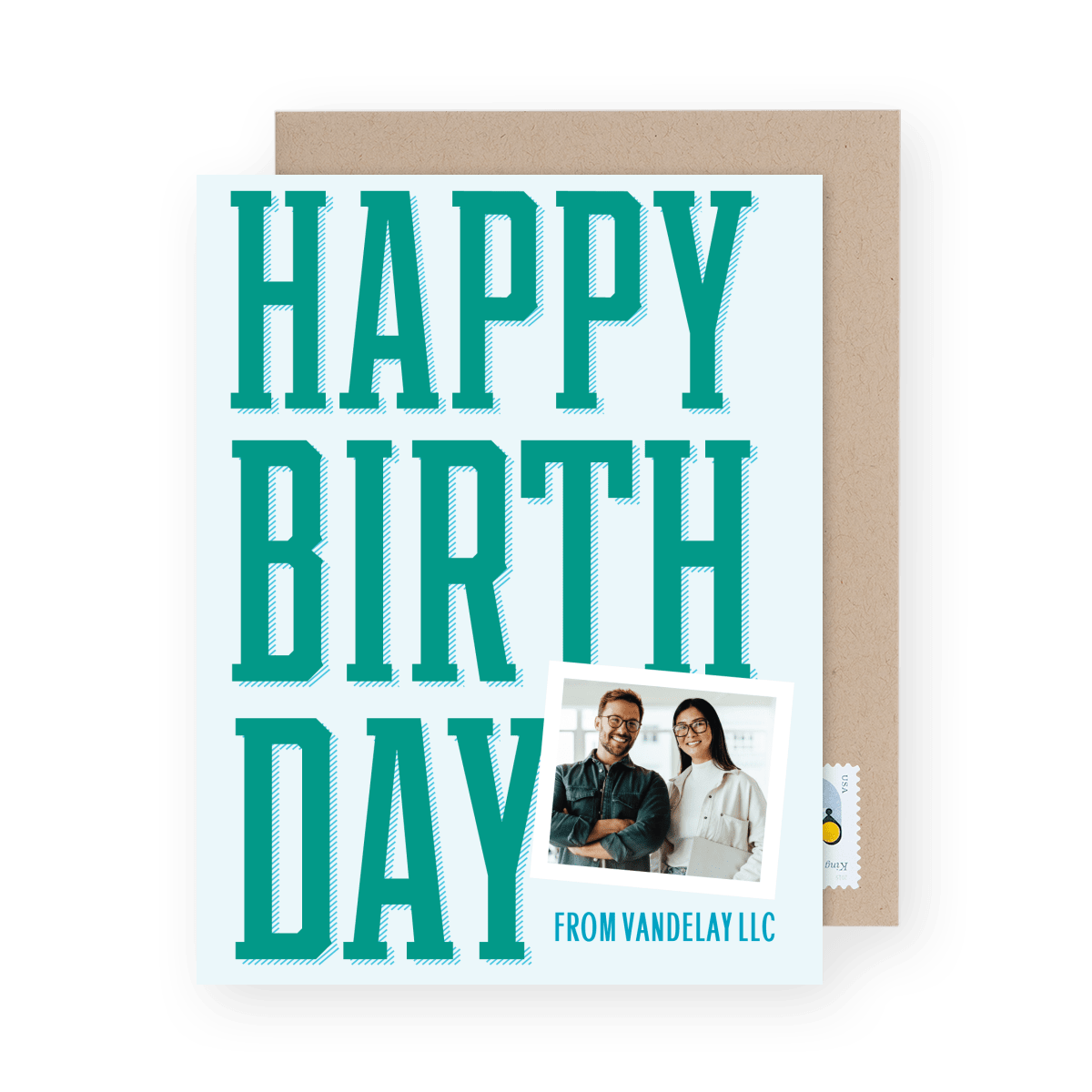 Text Stack Birthday Business