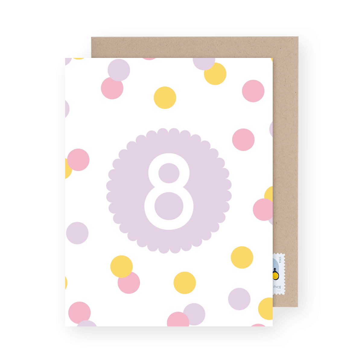Epic Confetti Custom Number