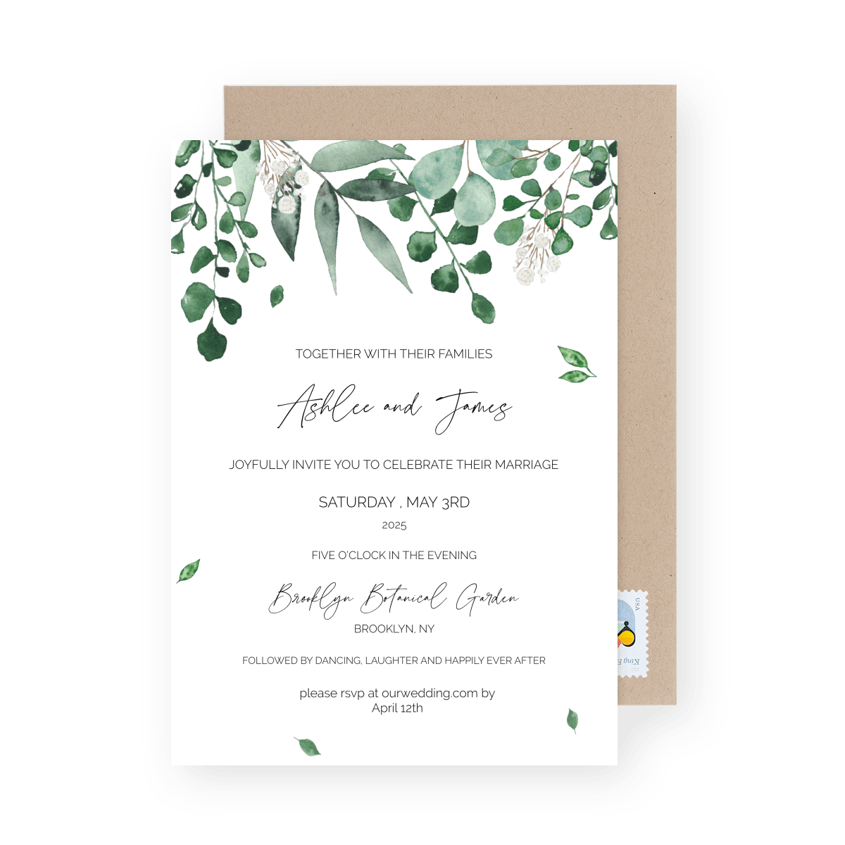 Floral Greenery Wedding