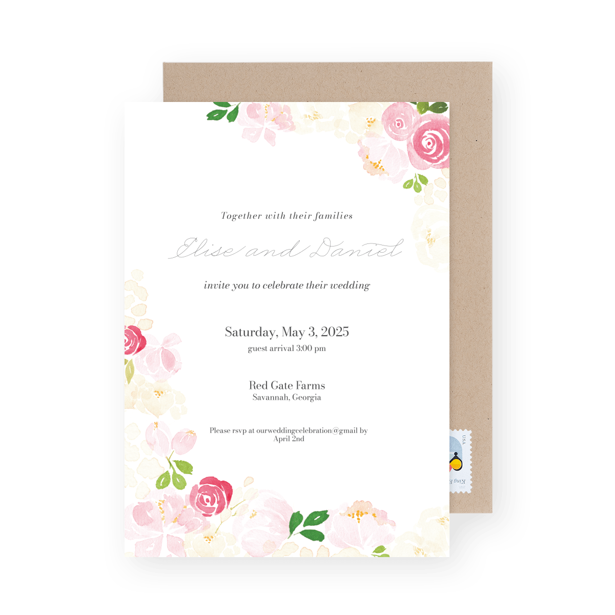 Soft Floral Wedding