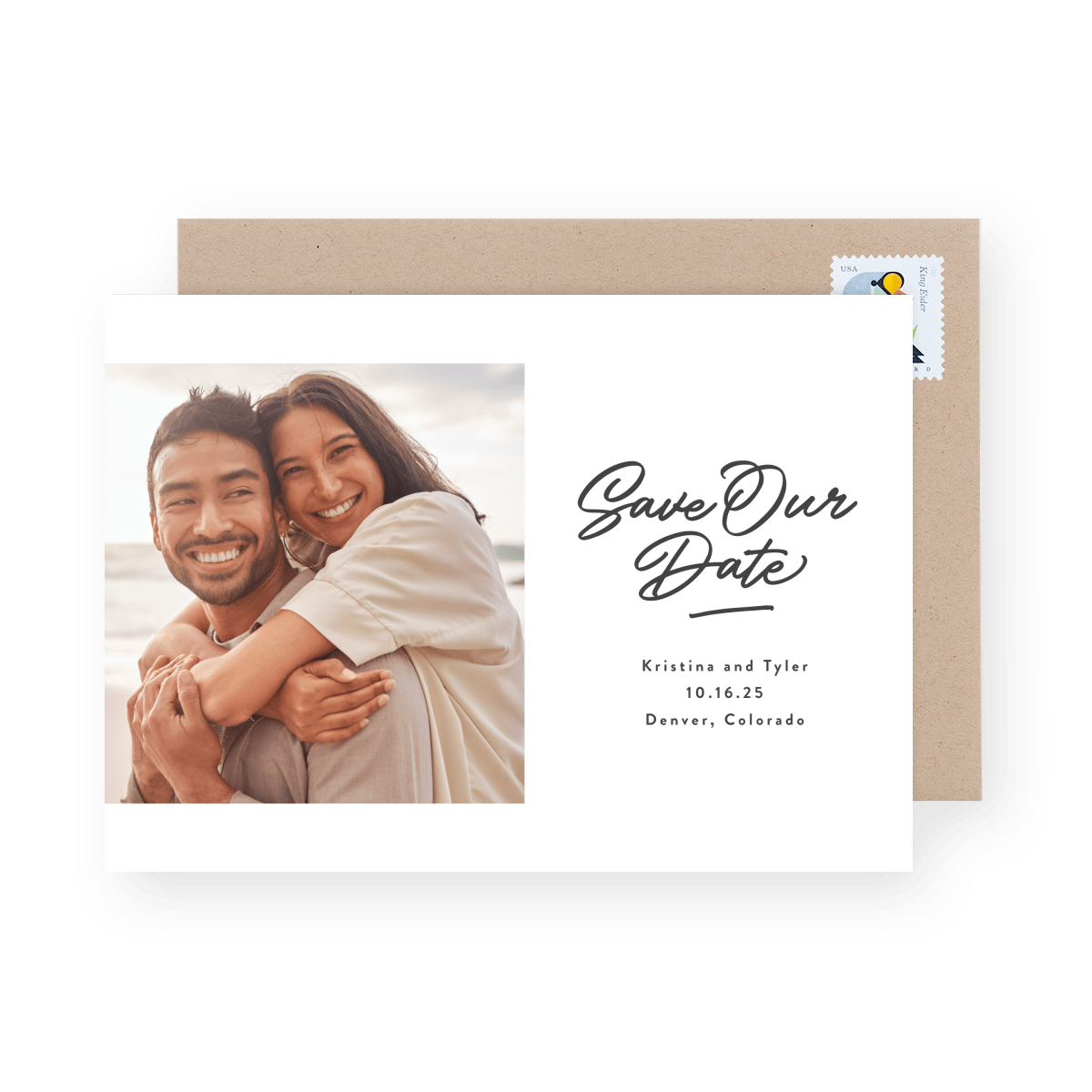 Playful Script Save The Date