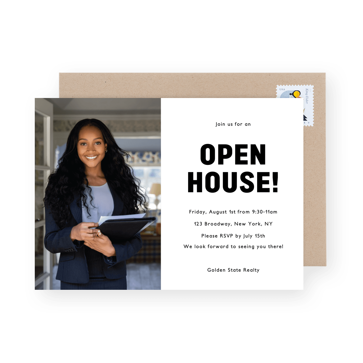 Business Photo Invite